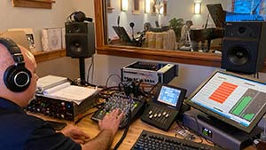 Rob Friedrich Recording Don Grusin
