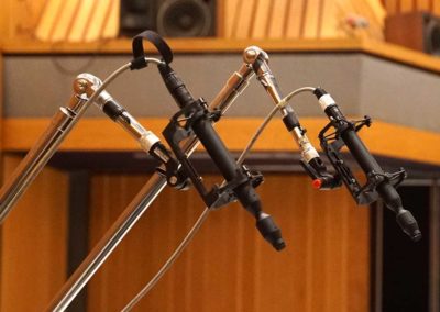Pair of CO-100K High-Resolution Mics as Piano Overheads